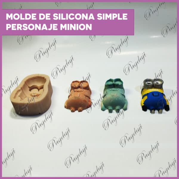 Molde de Silicona Simple Personaje Minion - Image 3