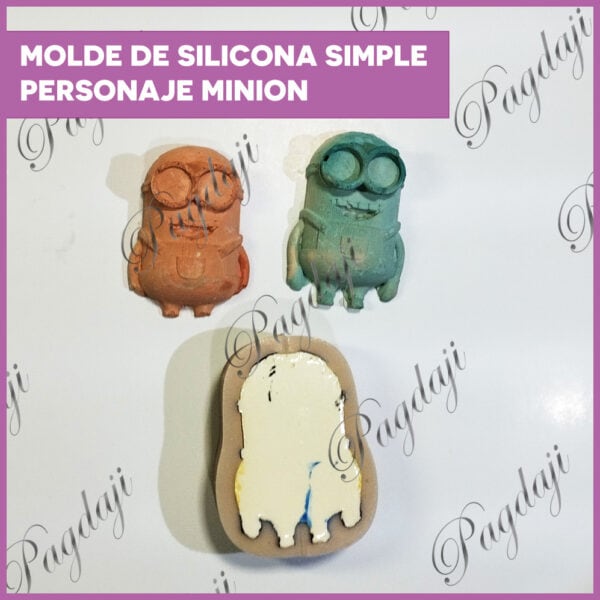 Molde de Silicona Simple Personaje Minion - Image 2