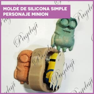 Molde de Silicona Simple Personaje Minion