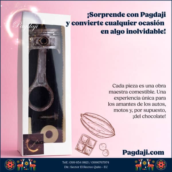 Pistón de motor de chocolate - Image 2